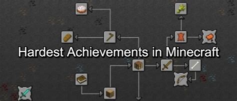 Top 10 🥇 Hardest Minecraft Achievements And How To Complete Them