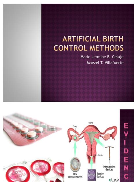 Artificial Birth Control Methods[1] Birth Control Sexual Intercourse