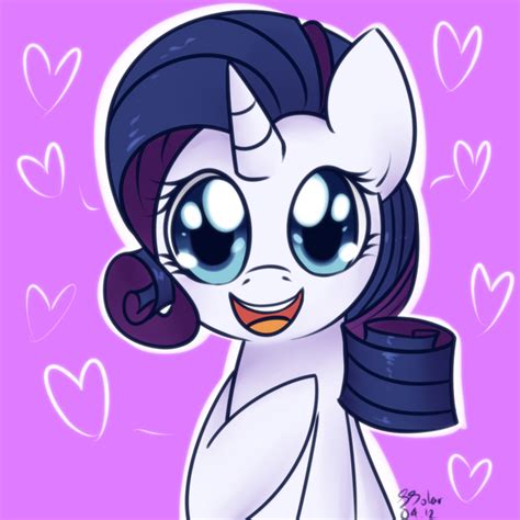 rarity   pony friendship  magic fan art  fanpop