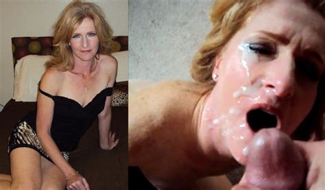 before and after wives blowjob