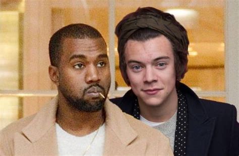Kanye West Plotting Harry Styles Collaboration Simon Cowell Is Furious