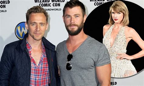 chris hemsworth claims tom hiddleston is relishing time with girlfriend
