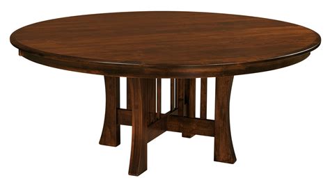 arts crafts dining table amish solid wood tables kvadro furniture