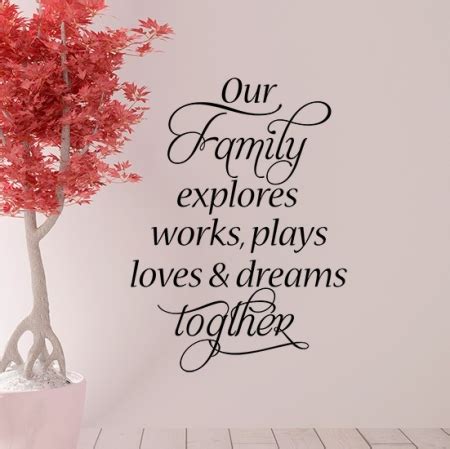 family wall decal sticker home wall decals stickers