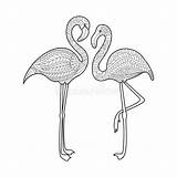 Flamingo Ausmalbilder Flamant Erwachsene Zentangle Flamingos Adultes Drawing Tiere Oiseau Malvorlagen Malvorlage Totem Kostenlose Adulte sketch template