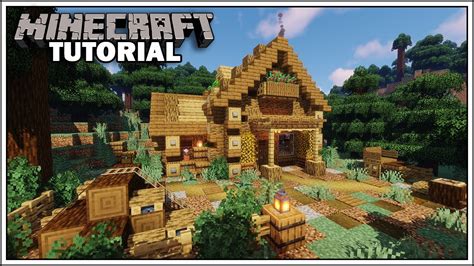minecraft   build  log cabin tutorial youtube