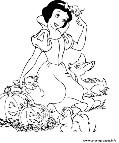 disney princess halloween coloring pages printable