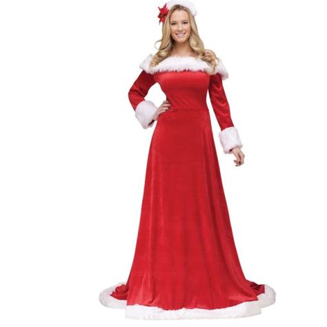 love this mrs claus dress santa dress costume costumes for women