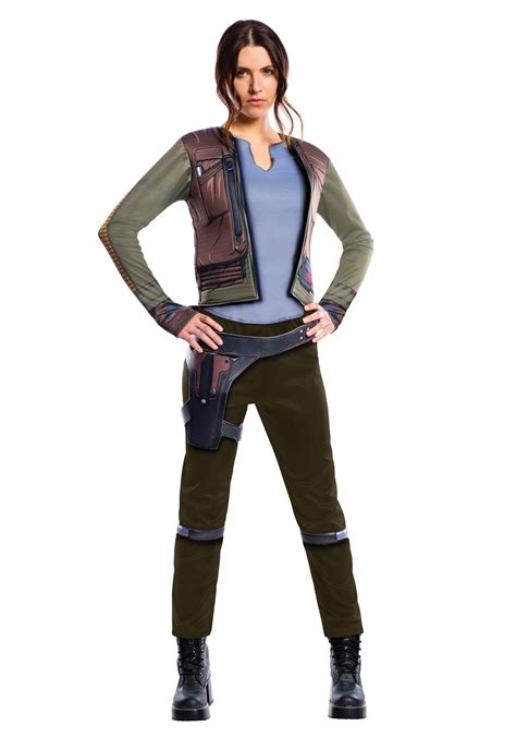 womens adult deluxe jyn erso costume  star wars rogue