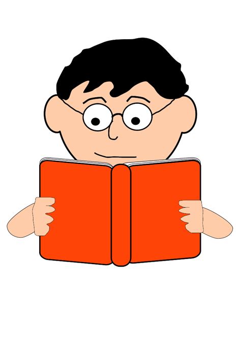 File Nlyl Reading Man With Glasses Svg Wikimedia Commons