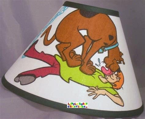 cartoons scooby doo lamp shade all handmade after order is placed