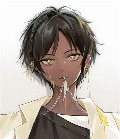Pin By Jakeimchambliss On Arte In 2021 Black Anime Characters Dark