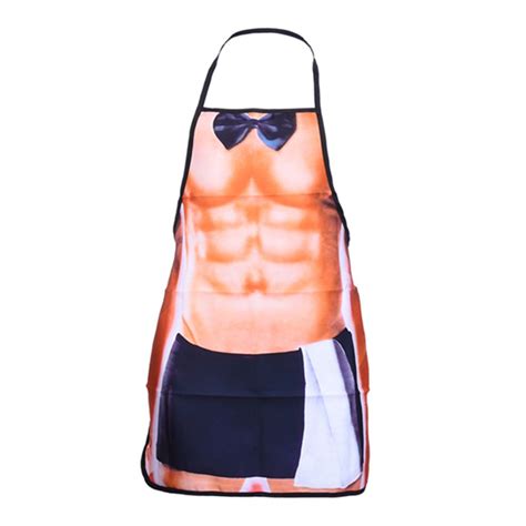 Novelty Sexy Funny Apron Whimsy Cooking Bbq Party Couples Ts Muscle