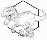 Indominus Pre04 sketch template