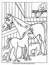 Foal Coloring Pages Mare Getdrawings sketch template