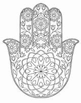 Coloring Mandala Hamsa Pages Lotus Hand Adult Colouring Printable Eye Evil Color Adults Mandalas Books Getcolorings Afbeeldingsresultaat Mandela Template Print sketch template