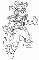 Vegeta Ball Dragon Ssj2 Pages Lineart King Goku Gohan Line Coloring Template Theothersmen Deviantart Sketch Favourites Add Save sketch template