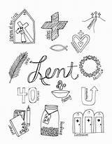 Lent Quaresma Colorir Catholic Lenten Pretzel Graders Colorironline Coloringfolder sketch template