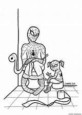 Coloring Pages Spiderman Book Mom Heroes Super Soft Kids Little Superhero Hero Weakness Quotes Doesn Drawings Superheroes Emotion Boys Shows sketch template