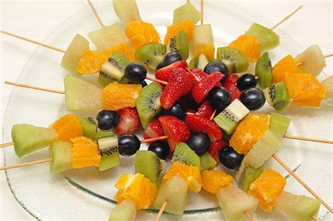fresh fruit kabobs simply elegant