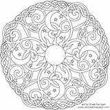 Coloring Pages Meditation Printable Getcolorings Mandala sketch template