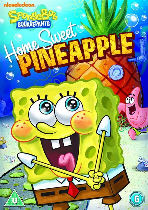 spongebob squarepants home sweet pineapple uk import amazonde dvd blu ray