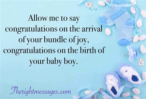 congratulations baby boy quotes images   finder