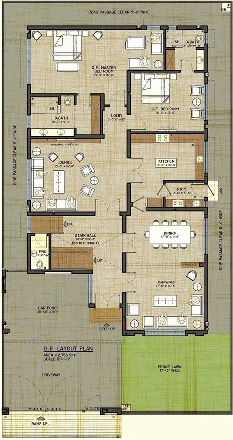 sq ft house plans  floor  bedroom life  cuy