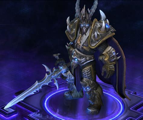 image arthas master blue heroes of the storm