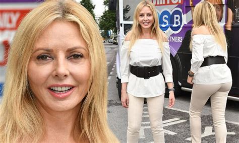 Carol Vorderman Shows Off Her Shapely Legs And Perky Posterior On Pride