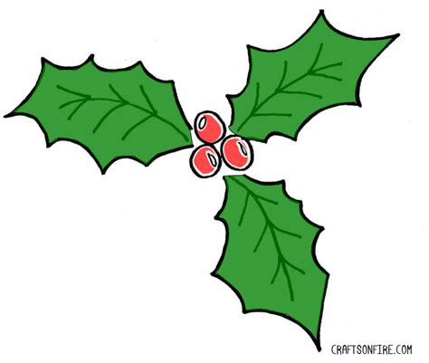 draw  holly leaf easy drawing tutorial  kids images