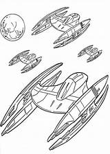 Wars Star Coloring Spaceship Pages Ship Ships Spaceships Disney Printable Cruise Drawing Print Colouring Space Color Enemy Kids Getdrawings Simple sketch template