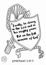 Ephesians Coloring Pages Colouring Kids Bible God Fear Choose Board Faith Over sketch template