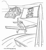 Coloring Planes Pages Dusty Chug Disney Movie Colouring Plane Kleurplaten Kids Choose Board Kleurplaat sketch template