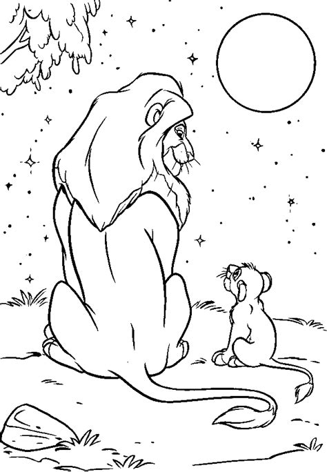 lion king  animation movies printable coloring pages