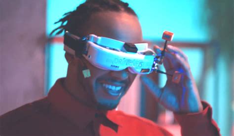 video lewis hamilton races drones  vodafone  campaign