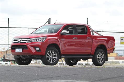 toyota hilux sr double cab review price features head  shoulders