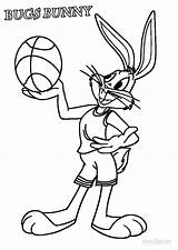 Bunny Bugs Coloring Pages Cartoons Printable Cool2bkids Kids sketch template