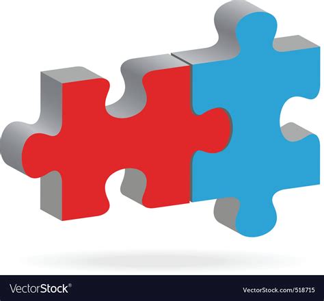 puzzles royalty  vector image vectorstock