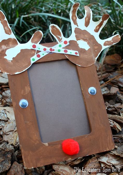 educators spin   preschool reindeer crafts  learning