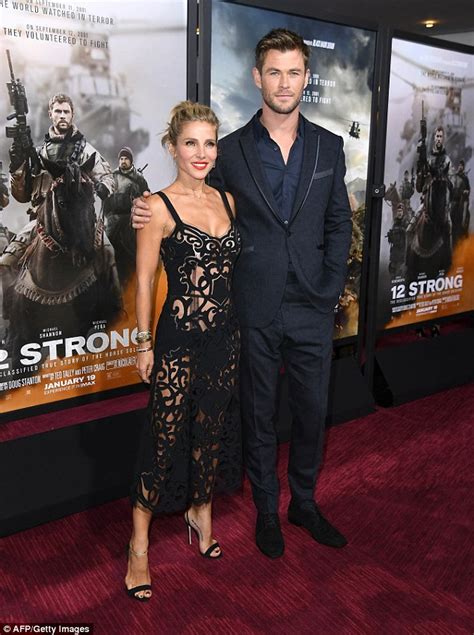 elsa pataky looks effortlessly chic as she enjoys a rare date night with husband chris hemsworth