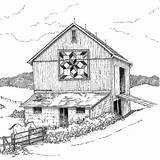 Barns Burning Appalachian sketch template