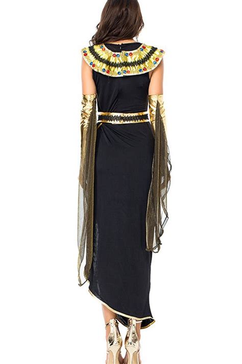 black cleopatra egyptian goddess halloween costume