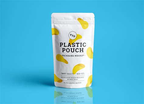 standing plastic pouch packaging mockup psd good mockups
