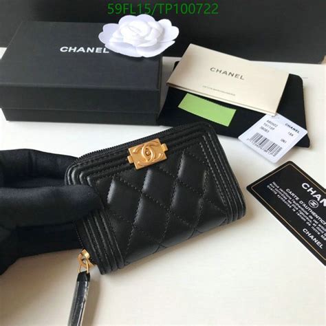 chanel fashion simple change card holder small exquisite mini wallet mens wallet