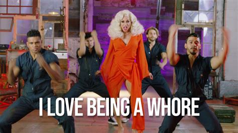 Sherry Vine I Love Being A Whore Official Music Video Youtube