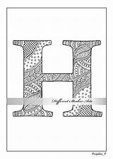 Zentangle Henna sketch template