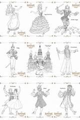 Nutcracker Realms Four Coloring Pages Disney Printable Cartoon Colouring Choose Board sketch template