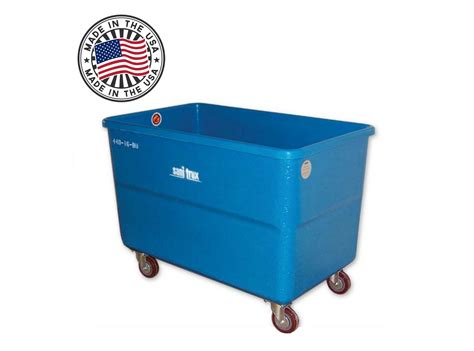 sanitrux utility cart  wheels   commercial heavy duty laundry