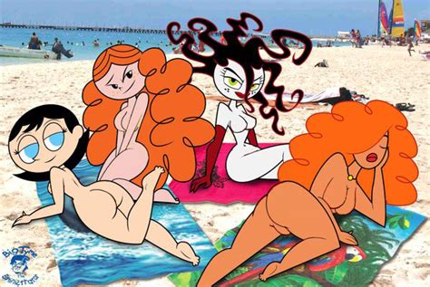 rule 34 ass beach breasts ms keane nude powerpuff girls princess morbucks sara bellum sedusa